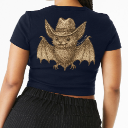 Frickin' Bats Crop Tee