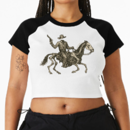 Headless Horseman Crop Tee