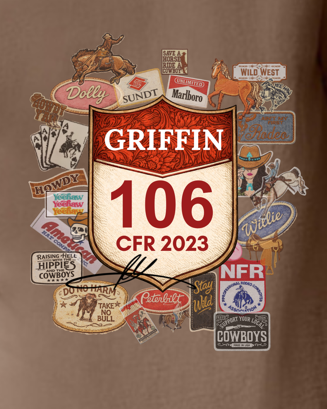 Untamed Crewneck by Maycee Griffin