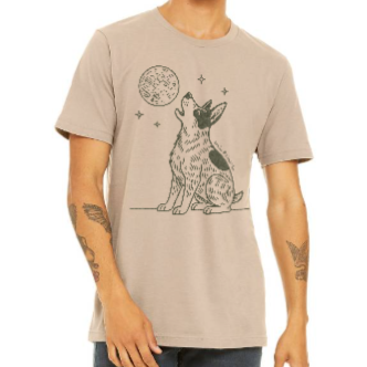 Howling Heeler Tee - Unisex