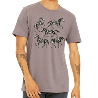 Skeleton Horse Tee - Unisex