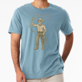 Skeleton Cowboy - Unisex Tee