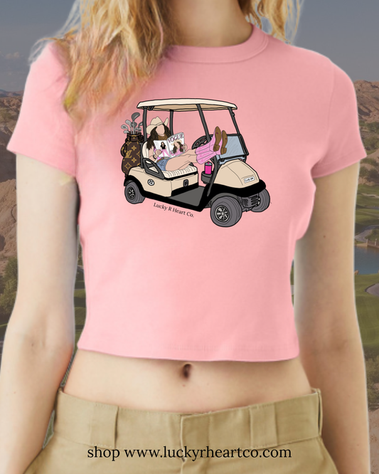 Gone Golfin' Baby Tee