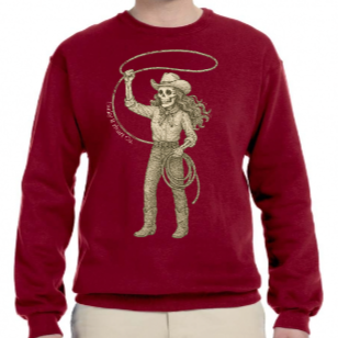 Skeleton Cowgal Crewneck - Unisex