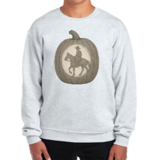 Cowboy Jack O' Lantern Crewneck - Unisex