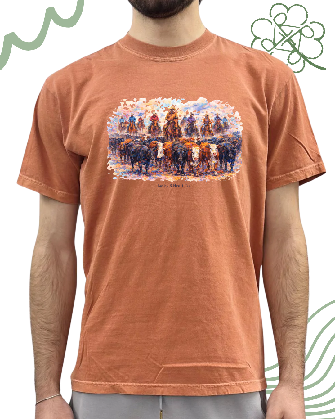Painted Drive Tee