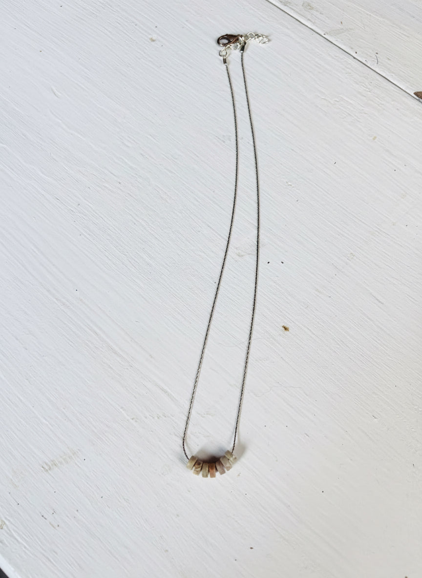 Sterling Silver Strand 14” Necklace
