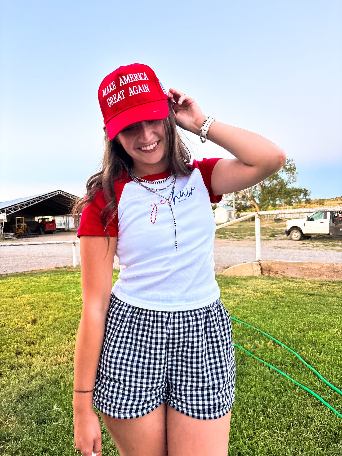 Red, White & Yeehaw Design