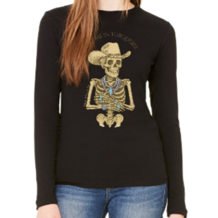 Bury Me in Turquoise Long Sleeve - Unisex