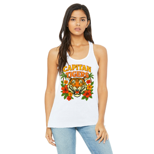 CAPITAN TIGER CHEER - Women's Racerback Tank