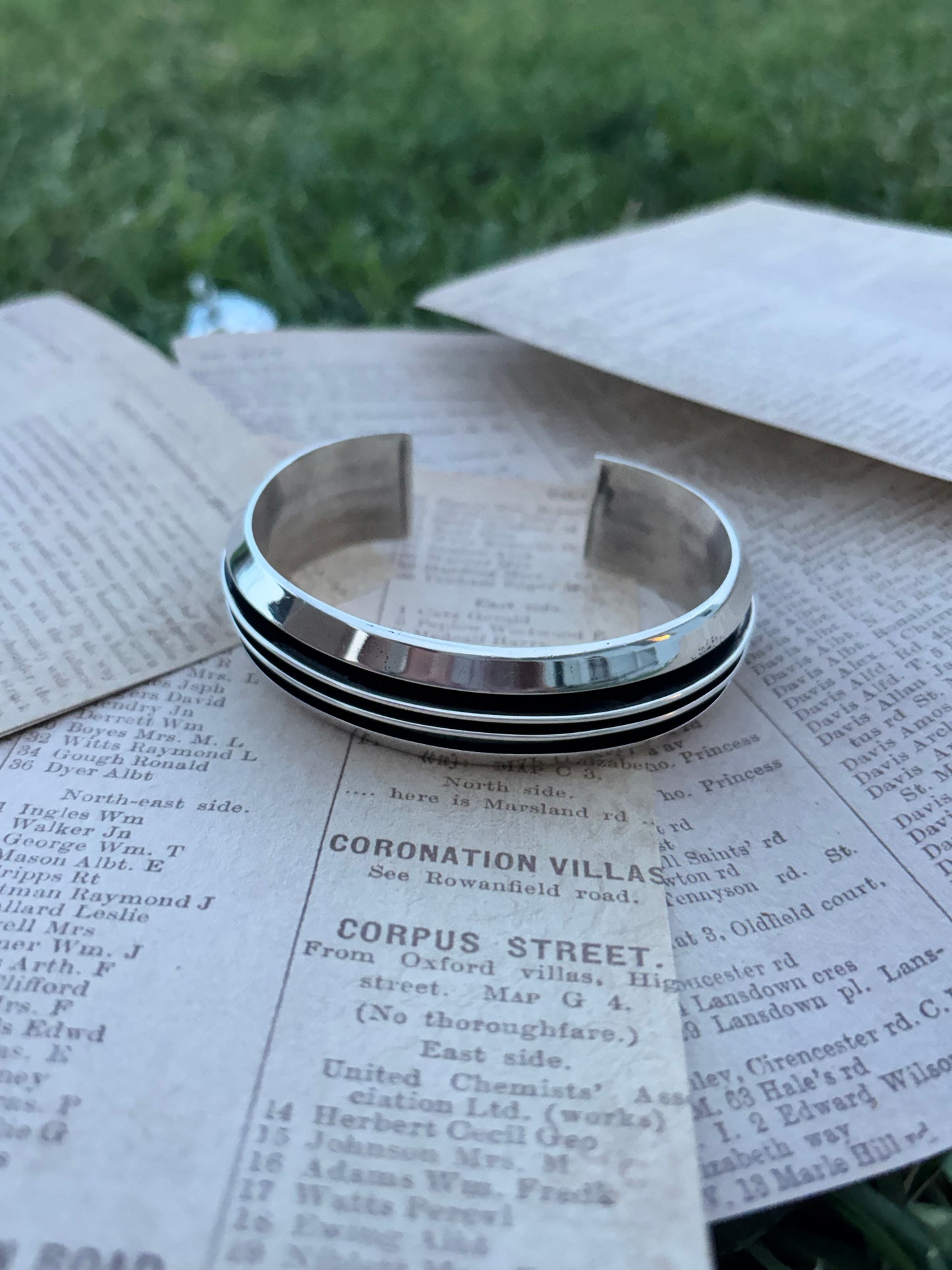 Tom Hawk Sterling Silver Navajo Cuff Bracelet