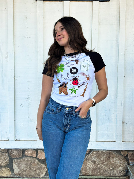 Lucky Little Things Baby Tee