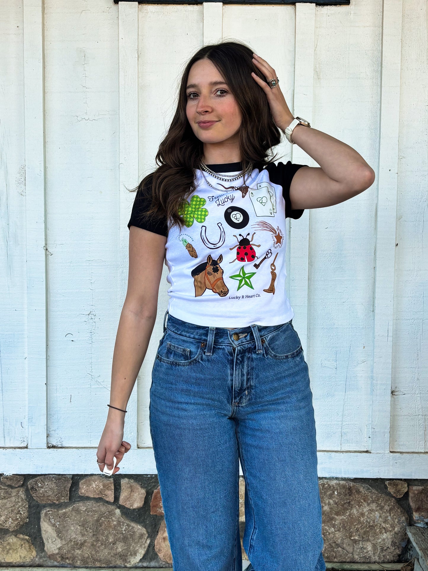 Lucky Little Things Baby Tee