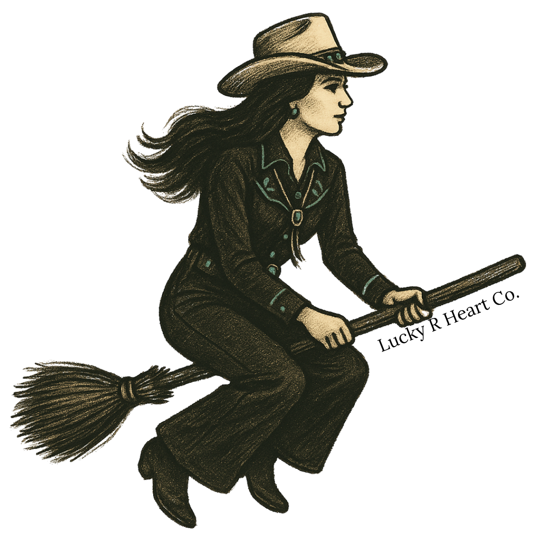 Cowgal Witch Crop Tee