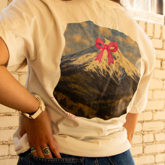 Sierra Blanca Girlie Tee - Full Length Vintage White