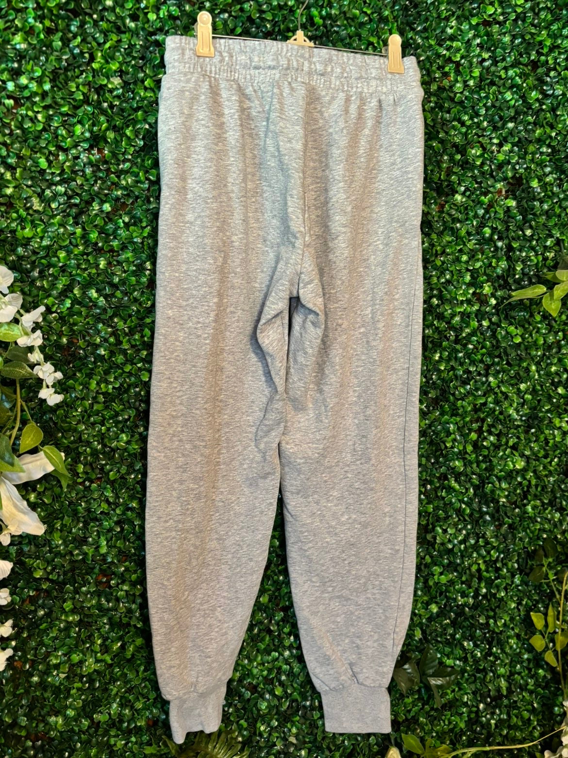 Pre-Loved Gymshark Joggers - Heather Grey (Size XS)