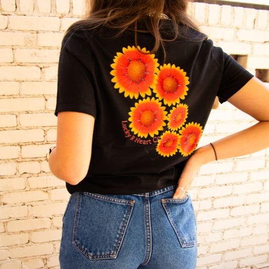 Blanketflower - Full Length Women's Tee Vintage Black