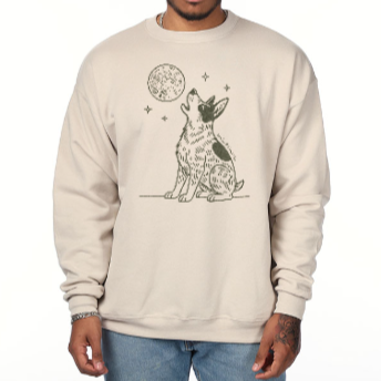 Howling Heeler Crewneck - Unisex