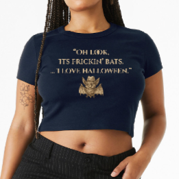 Frickin' Bats Crop Tee