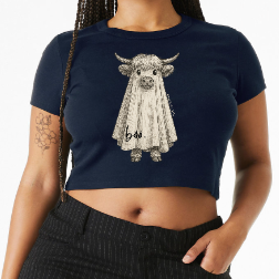 Haunted Highland Crop Tee