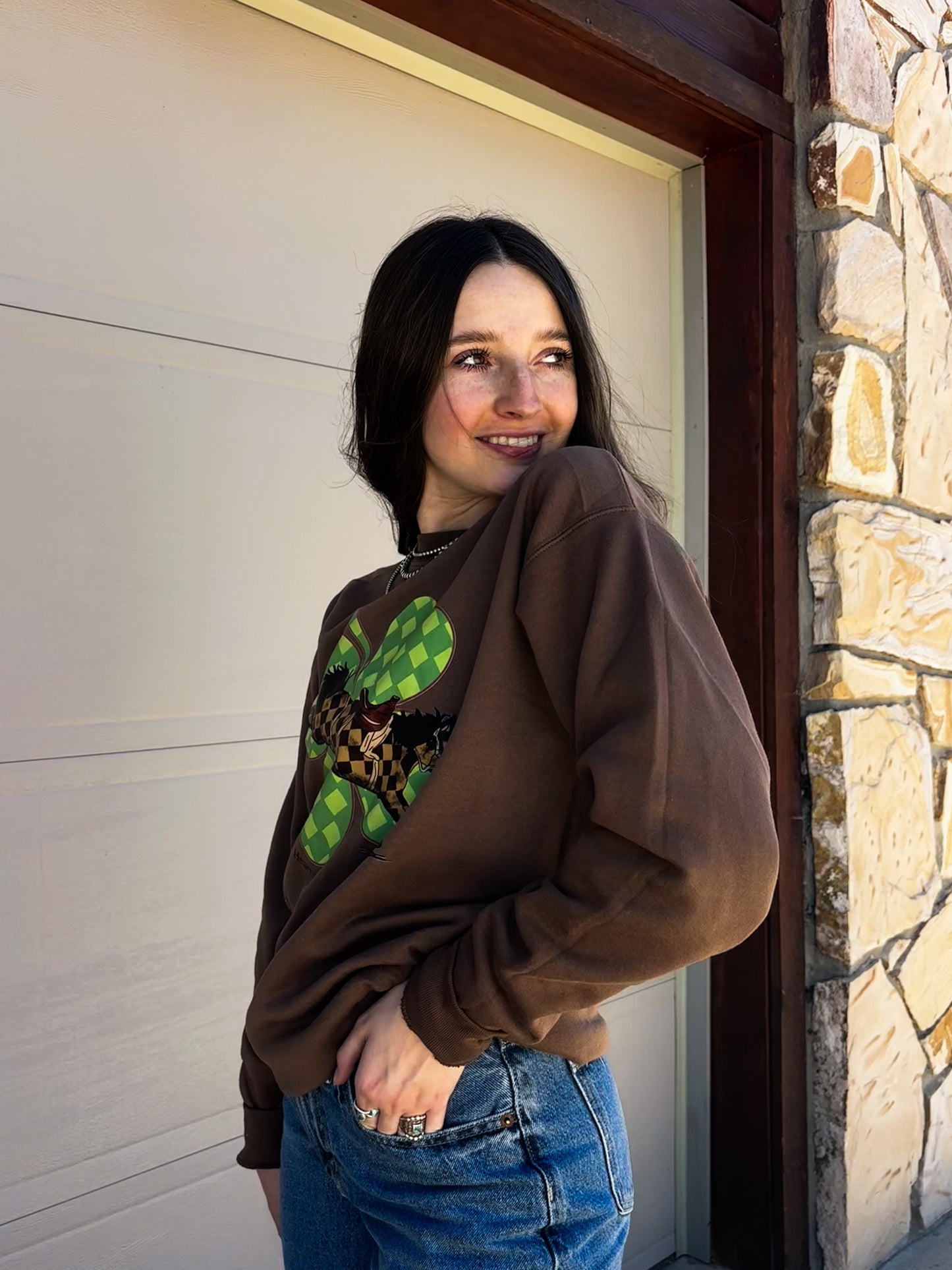 Lucky Bronc Crewneck
