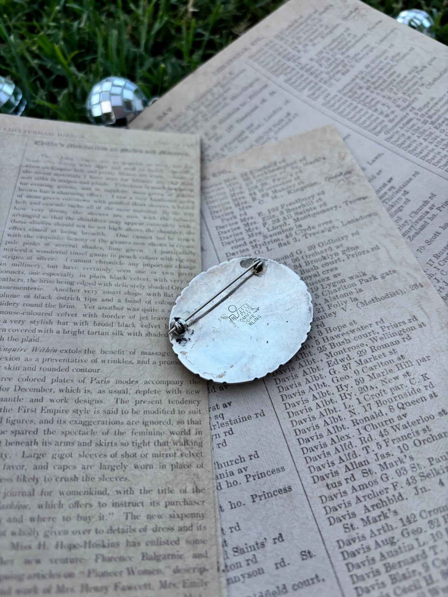 Tommy Moore Sterling & Kingman Broach