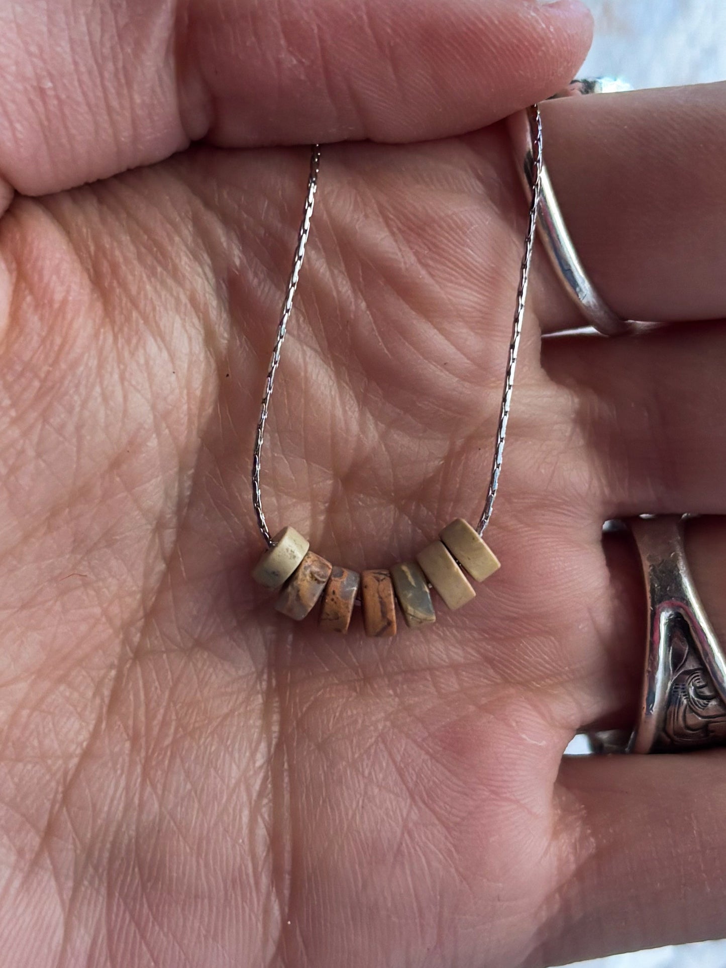 Sterling Silver Strand 14” Necklace