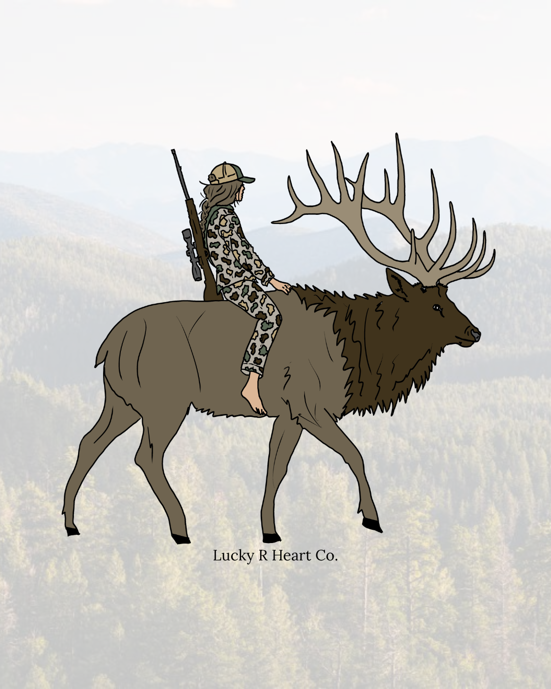 "The Rut" - Elk Rifle Design