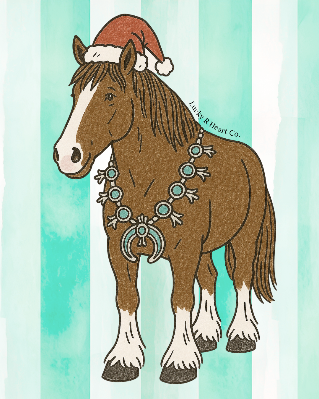 Clydesdale Christmas Crewneck