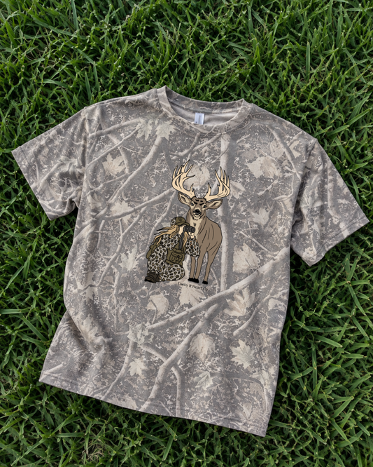 "Spotted First" - Mule Deer Design
