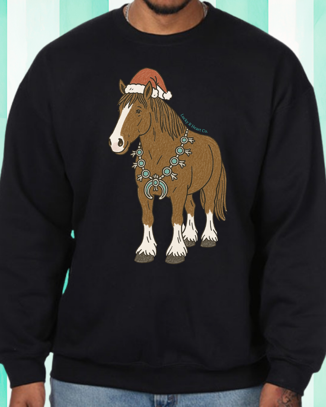 Clydesdale Christmas Crewneck