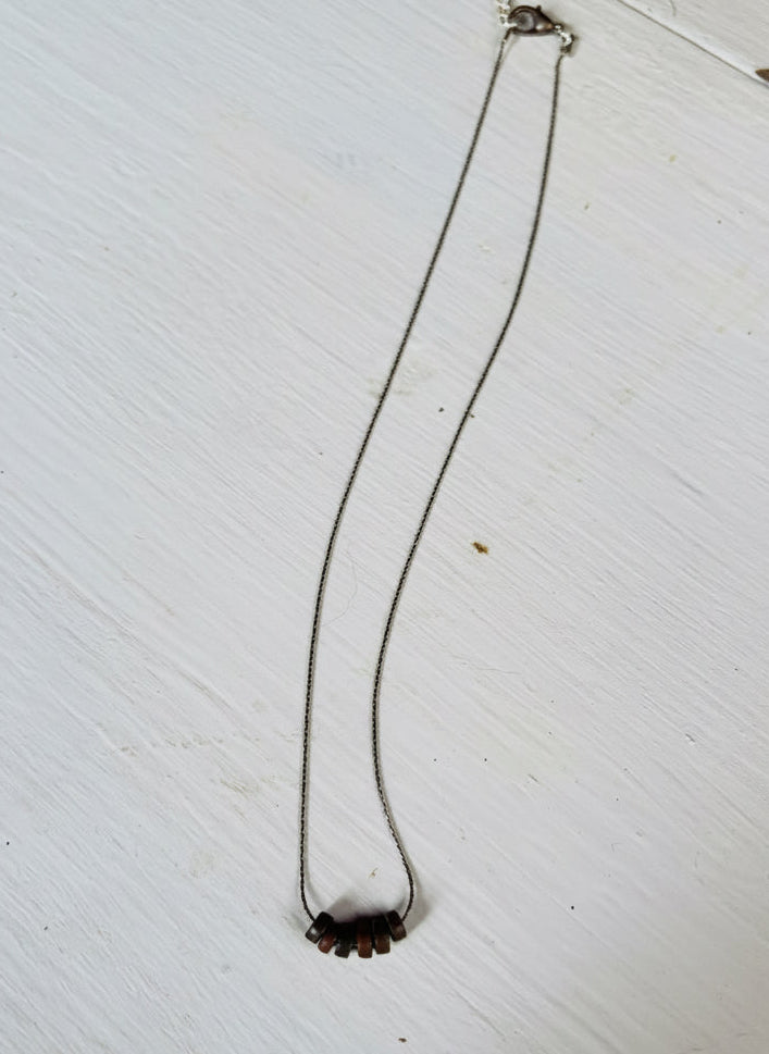 Sterling Silver Strand 14” Necklace