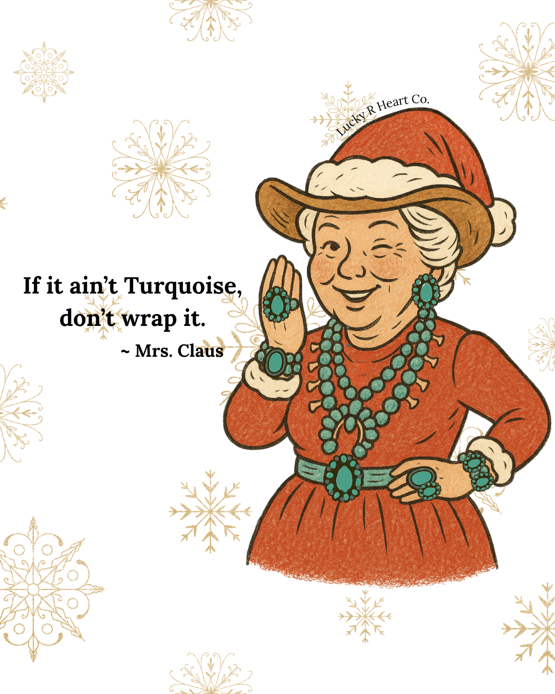 No Turquoise, No Thanks Crewneck