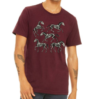 Skeleton Horse Tee - Unisex