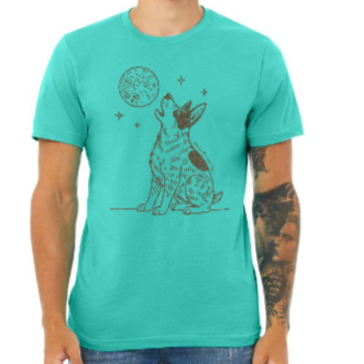 Howling Heeler Tee - Unisex