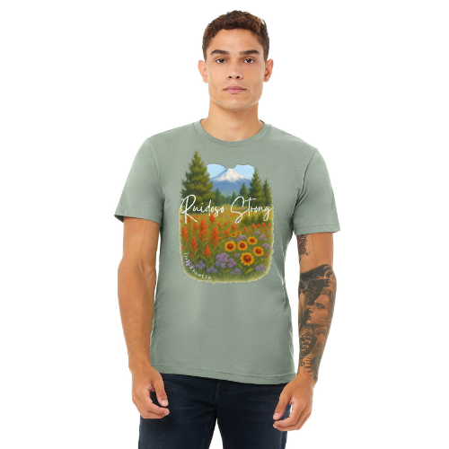 Sierra Blanca Meadow Tee - Unisex Sage Green