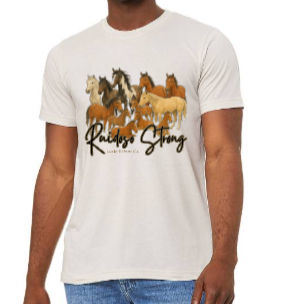 The Herd Tee - Concrete White Full Length Unisex Tee