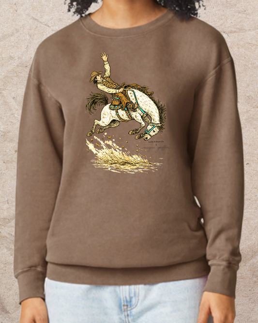 Untamed Crewneck by Maycee Griffin