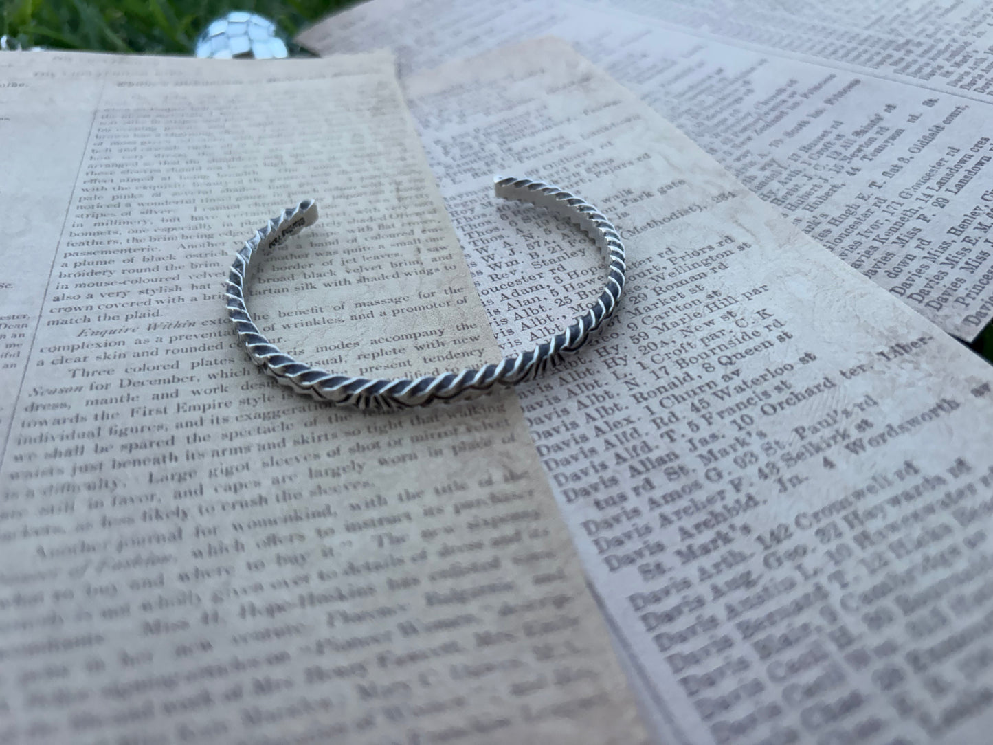 Verna Tahe Sterling Bracelet