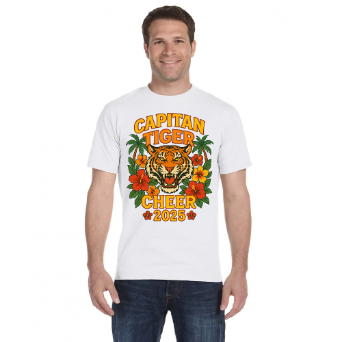 CAPITAN TIGER CHEER - Hawaiian Unisex Tee