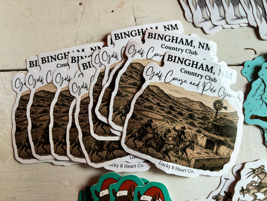 Bingham Country Club Sticker