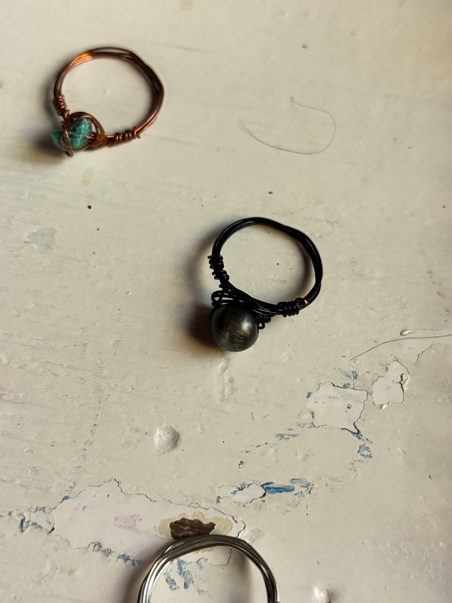 Wire Wrap Rings - Size 6