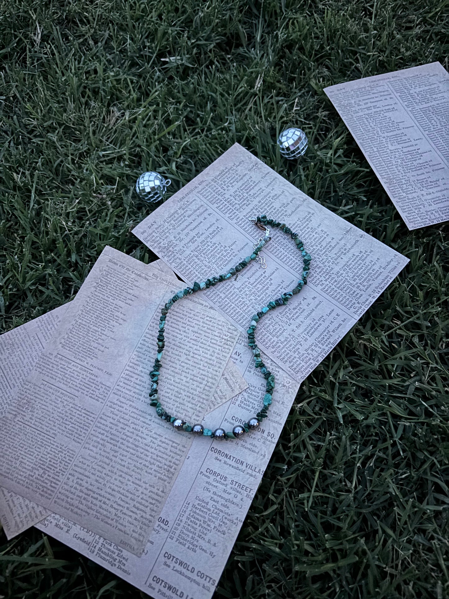 High Desert Turquoise Necklace 16”