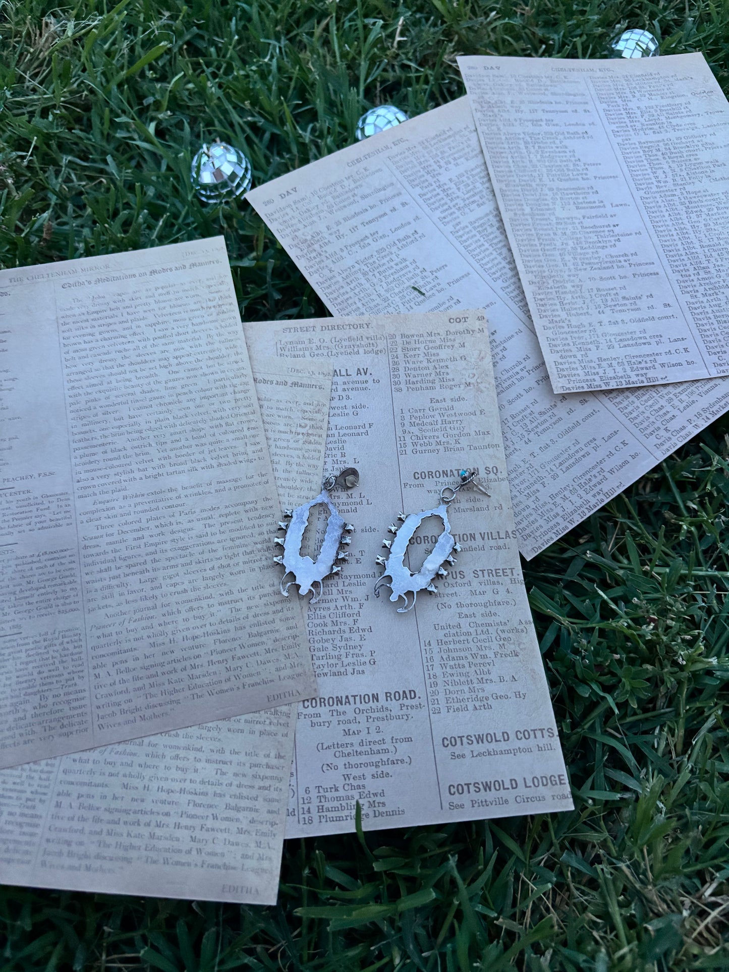Mini Squash Blossom Earrings