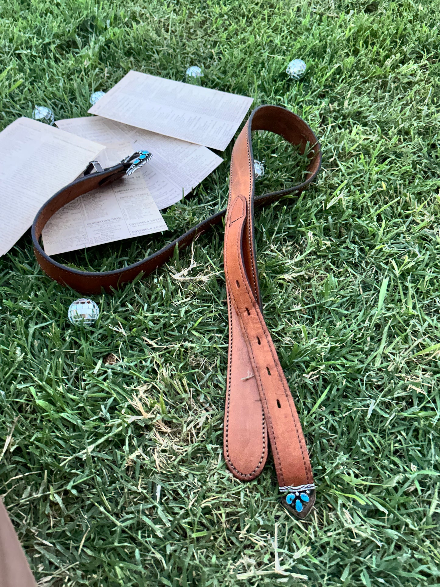 Stunning Vintage Kingman & Sterling Belt
