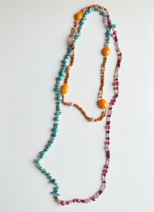 40” Wrap Necklace - Cowboy Candy