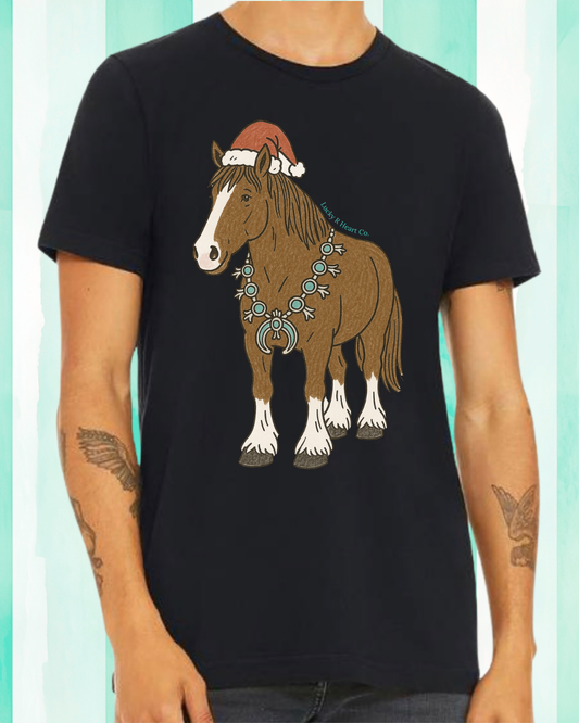 Clydesdale Christmas Tee