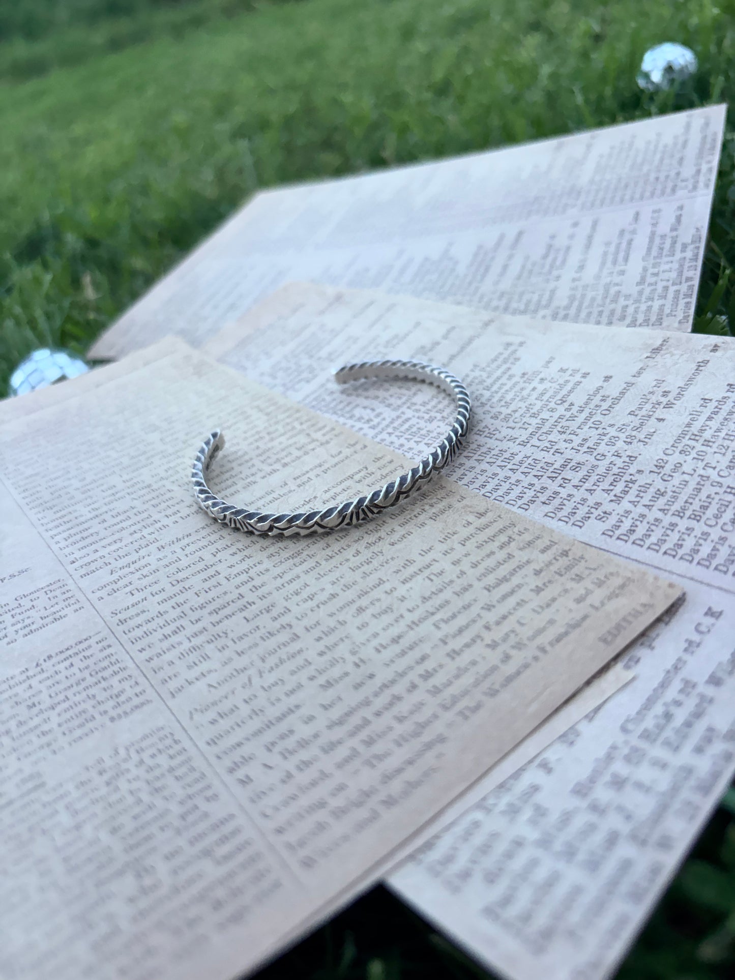 Verna Tahe Sterling Bracelet