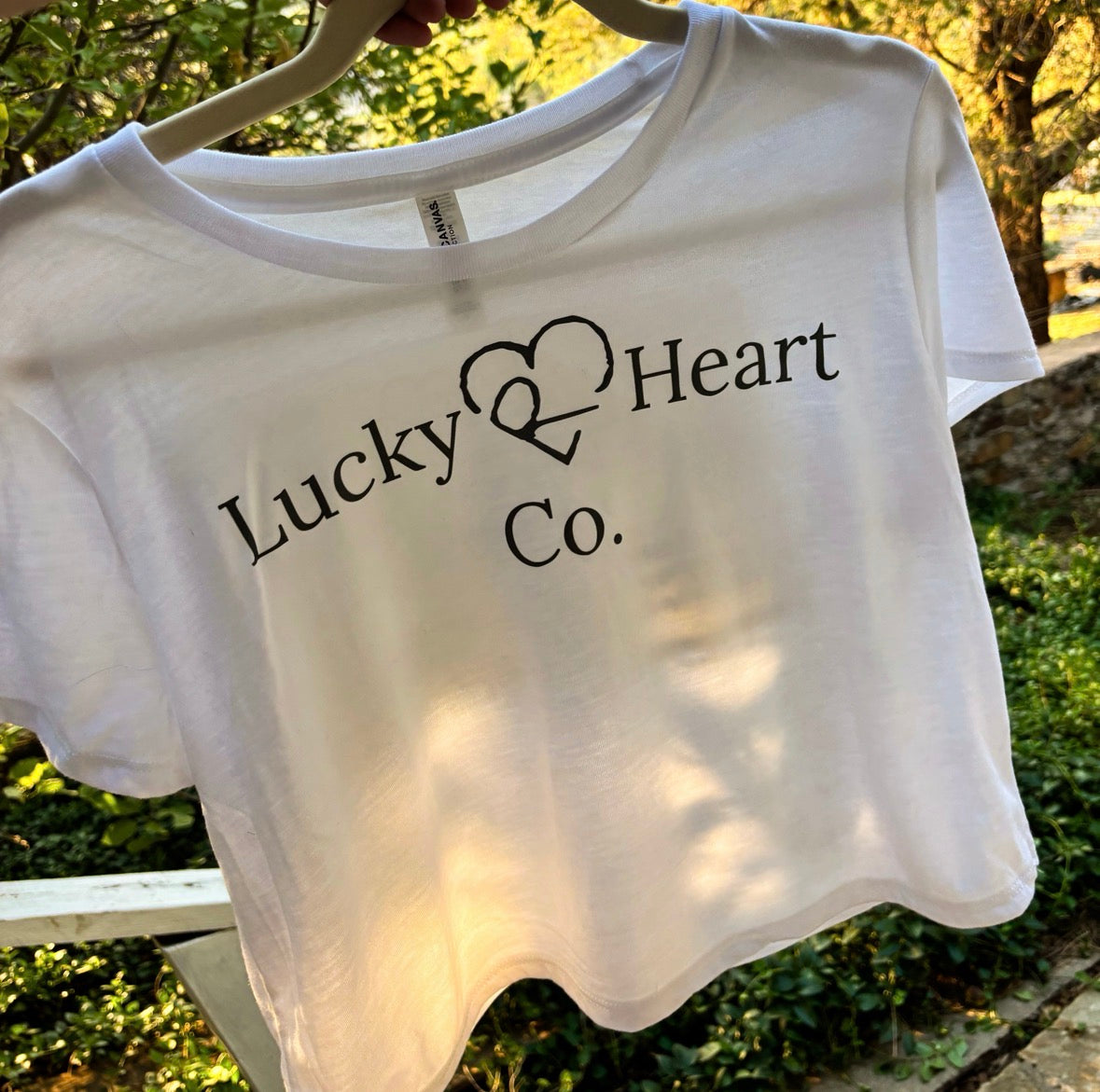 Brand Card Tee - Loose Crop