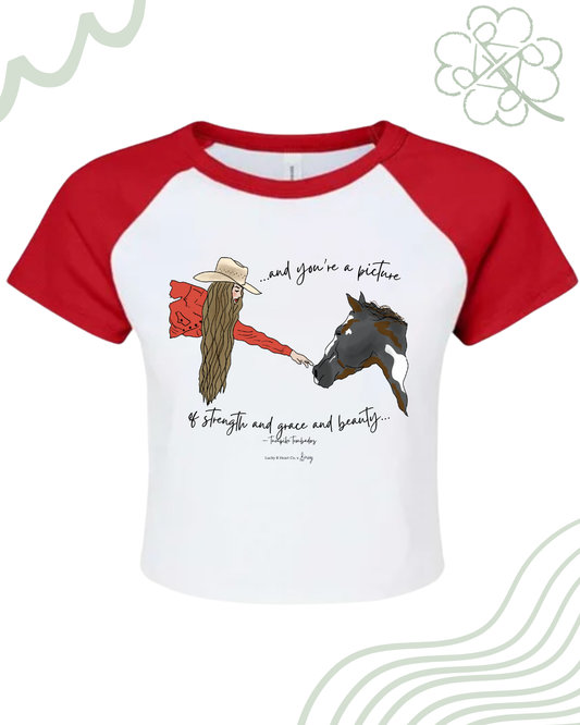 7&7 Baby Tee by Kinsey Carr